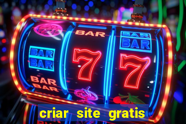 criar site gratis de jogos